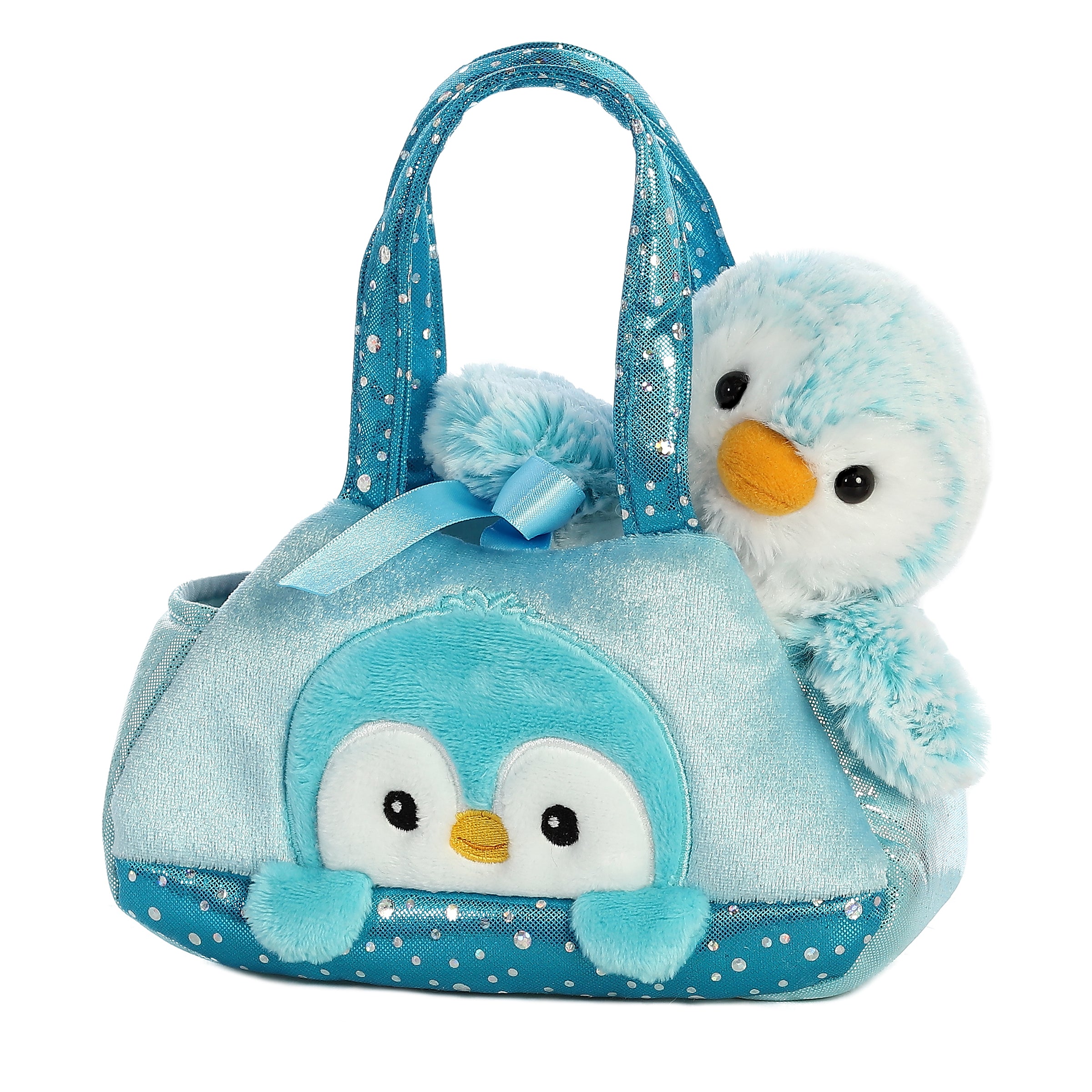 Aurora® - Fancy Pals™ - 7 PomPom Penguin - Blue、mySite、g9winljtr