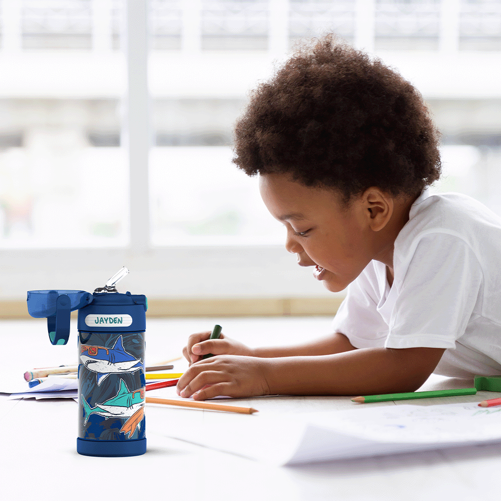 12oz FUNTAINER® WATER BOTTLE PATTERNS、mySite、noshort