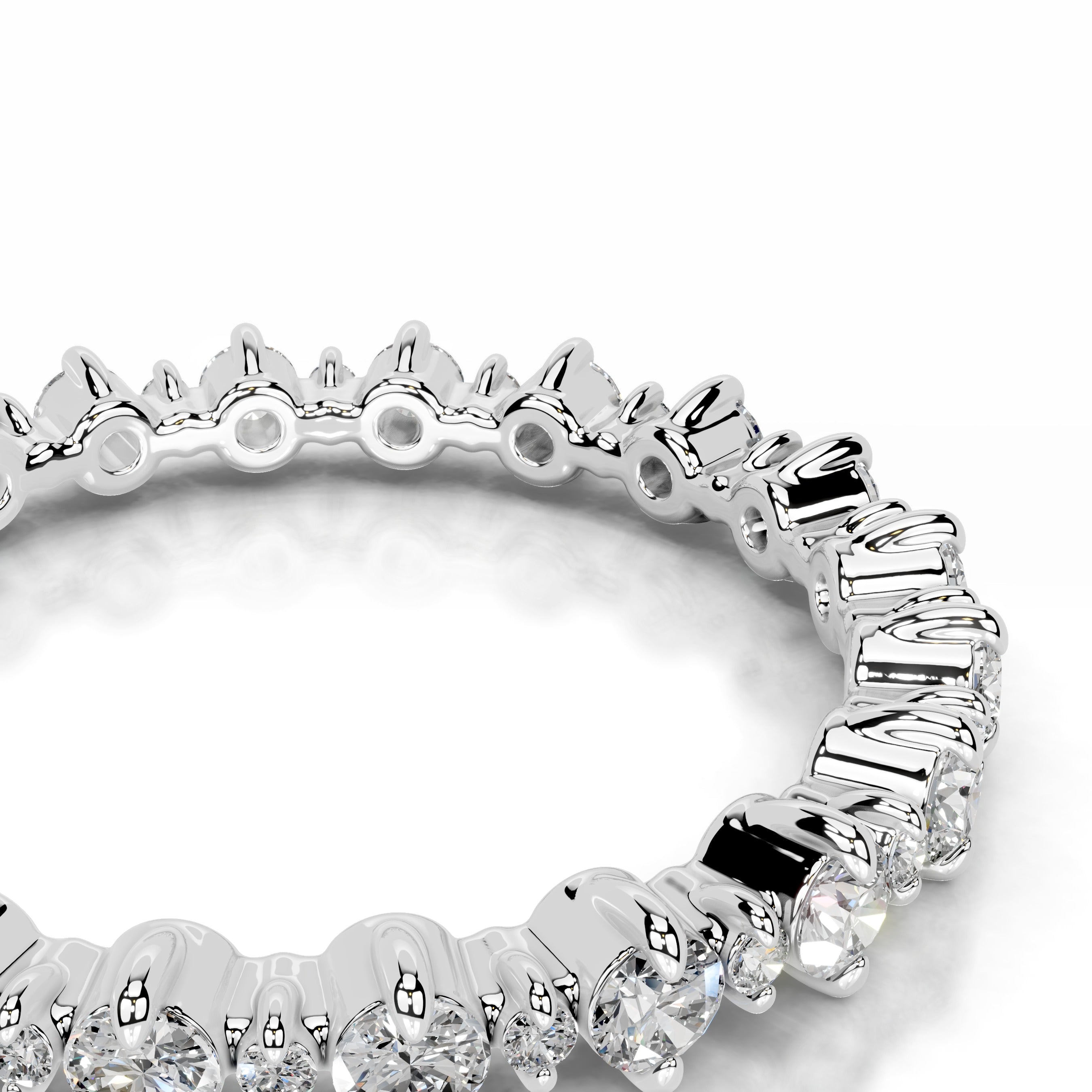 Halle Diamond Wedding band - Platinum (RTS)、mySite、hinf8tx79