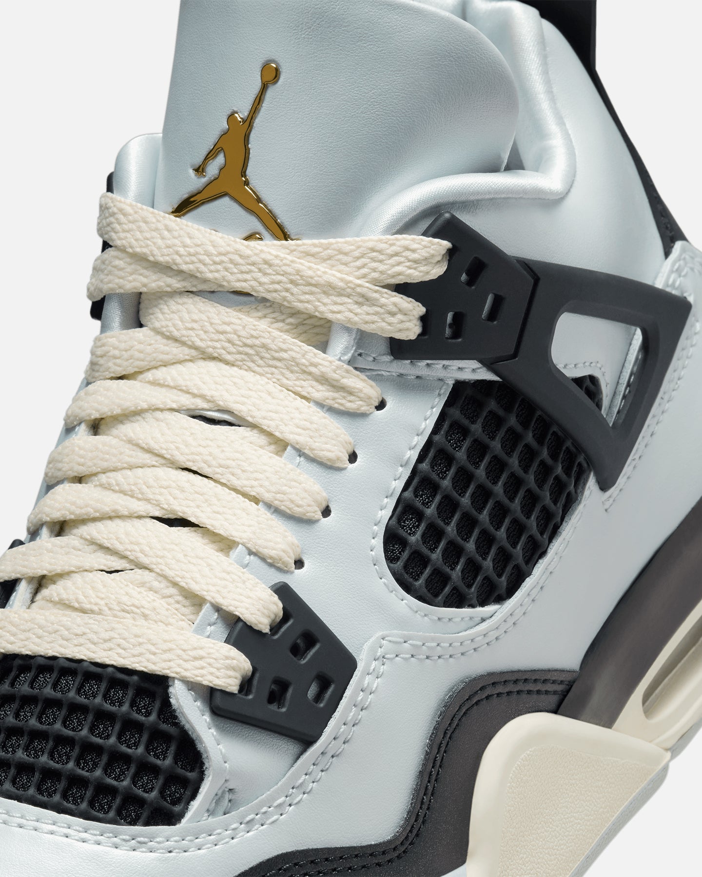 Jordan Kids' Air Jordan 4 Retro (GS) 'Pure Platinum' Pure Platinum/Metallic Gold、mySite、zt4zffjzw