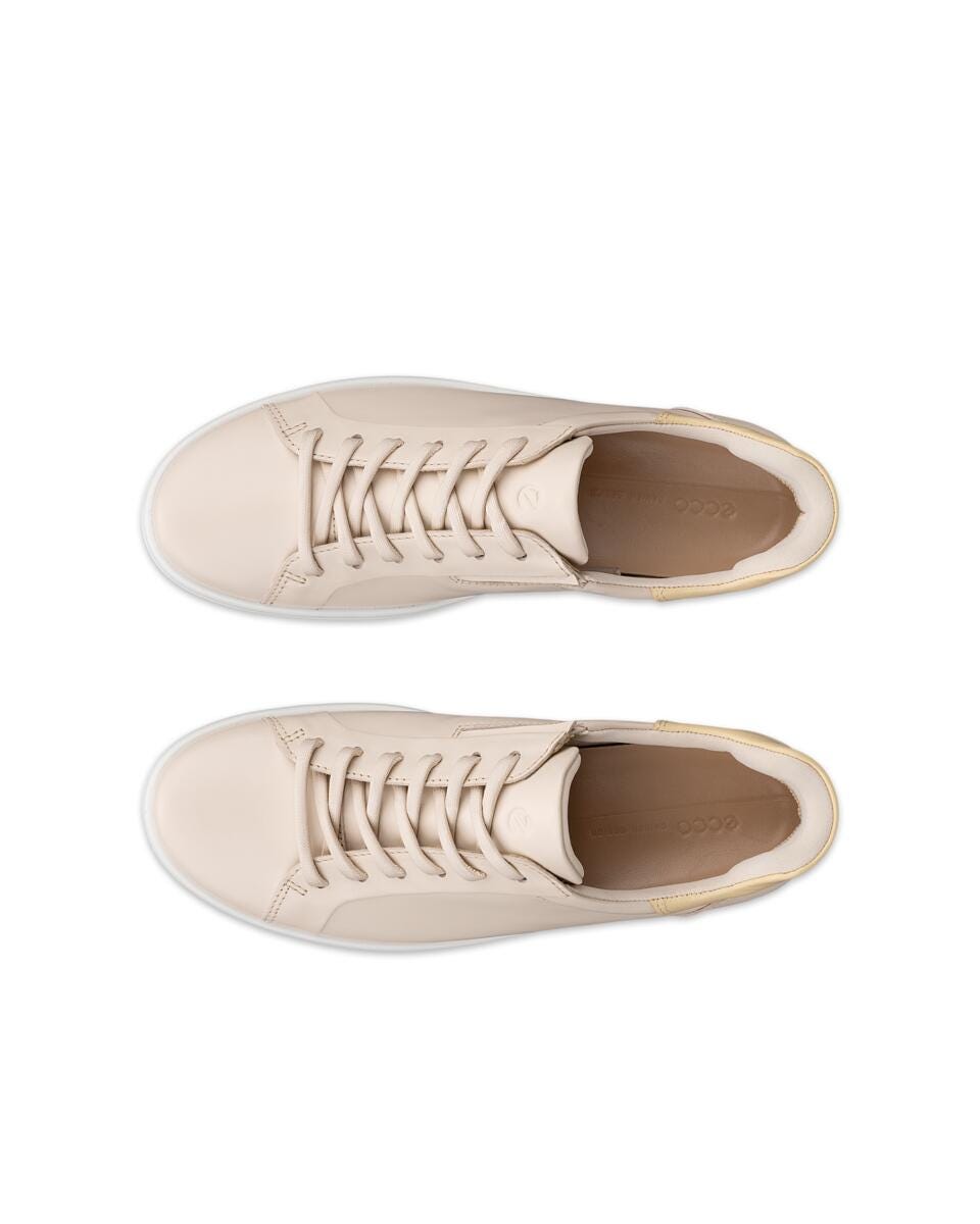  Ecco Women's Soft 7 Slip In Sneaker - Limestone/Straw、mySite、preschool7hills