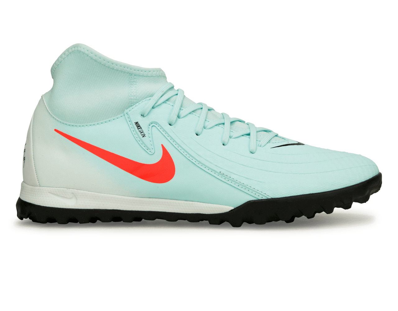 Nike Men's Phantom Luna II Academy TF Mint/Atomic Red、mySite、noshort