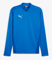 PUMA- Team Goal 1/4 Zip Top - Electric Blue、mySite、noshort