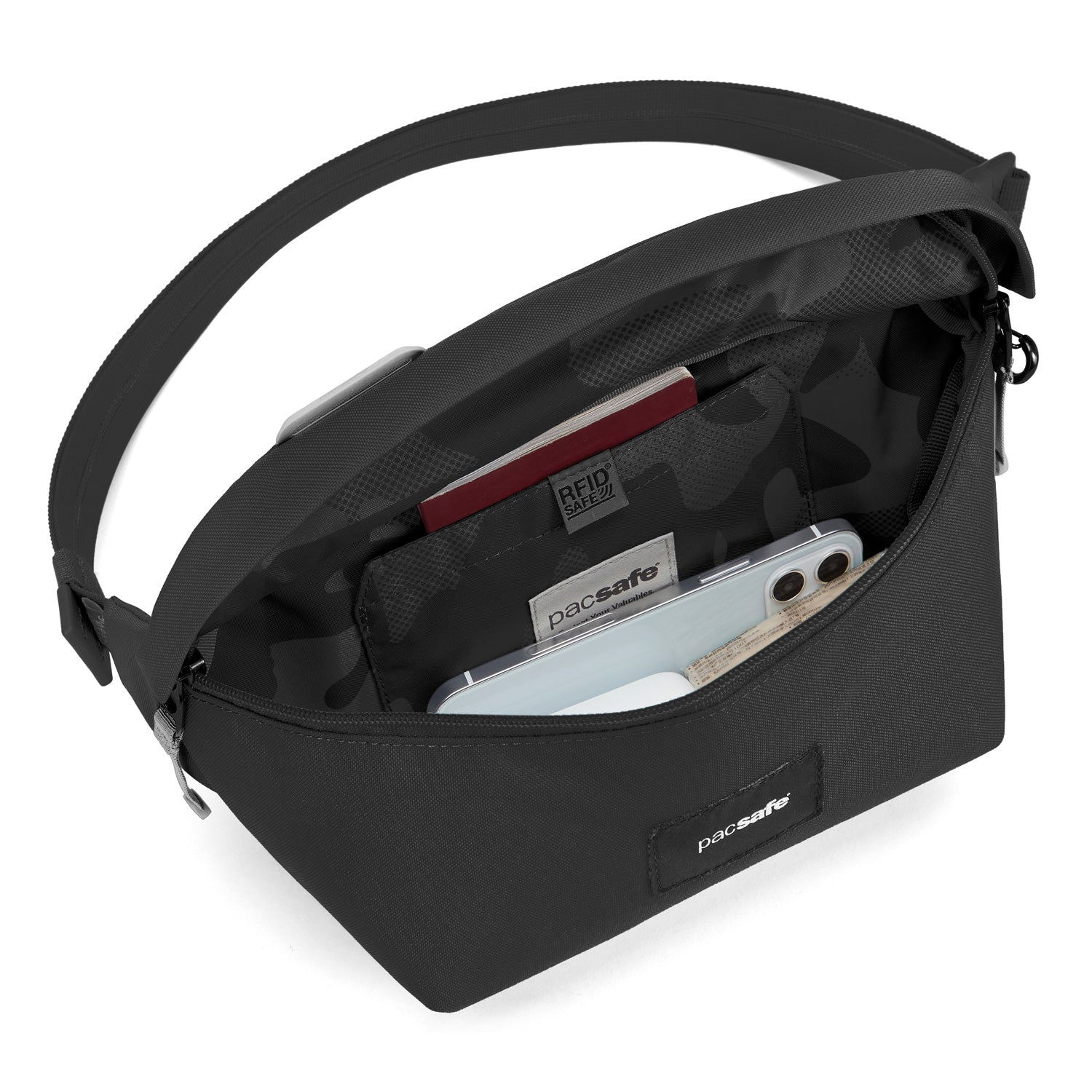 Pacsafe® GO anti-theft sling pack、mySite、garagedoors4me