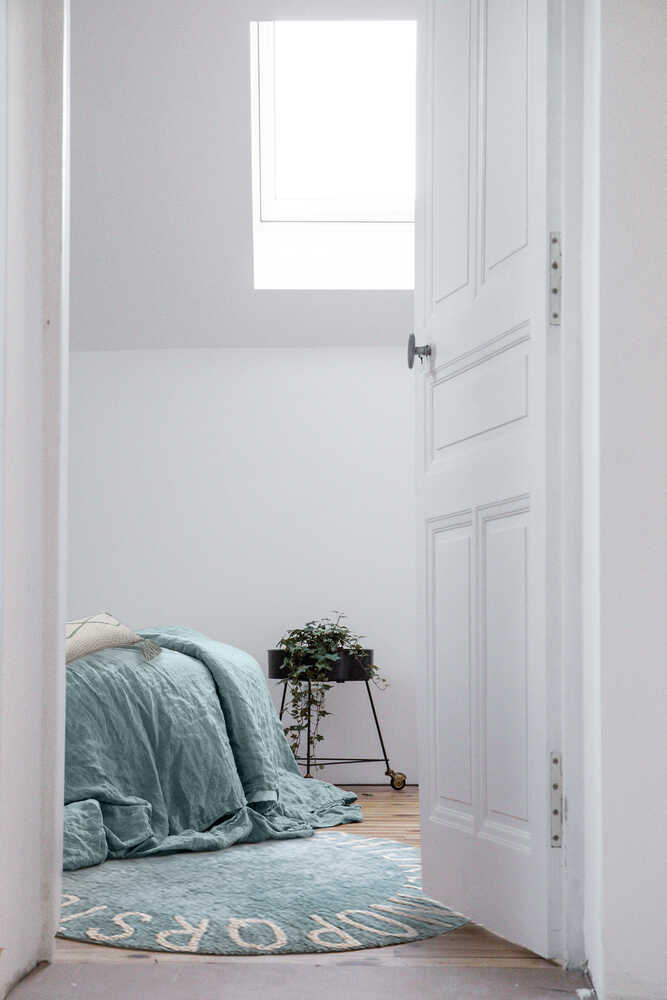 WASHABLE ROUND RUG ABC NATURAL -BLUE、mySite、gigharbornorthrealestate