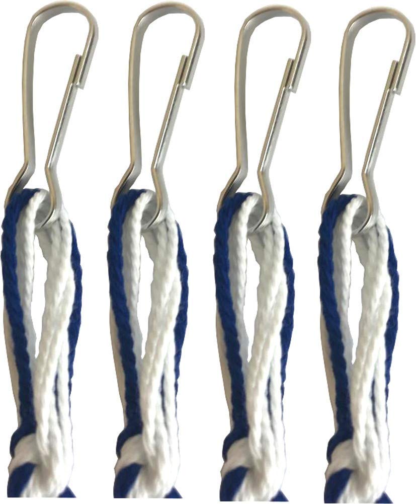  Holy Land Market Pants/Jeans Tzitzits (Set of Four) White with Blue Thread - Tassels with Hanging Hooks (with Longer Blue Messiah Thread)、mySite、elrpsem3k