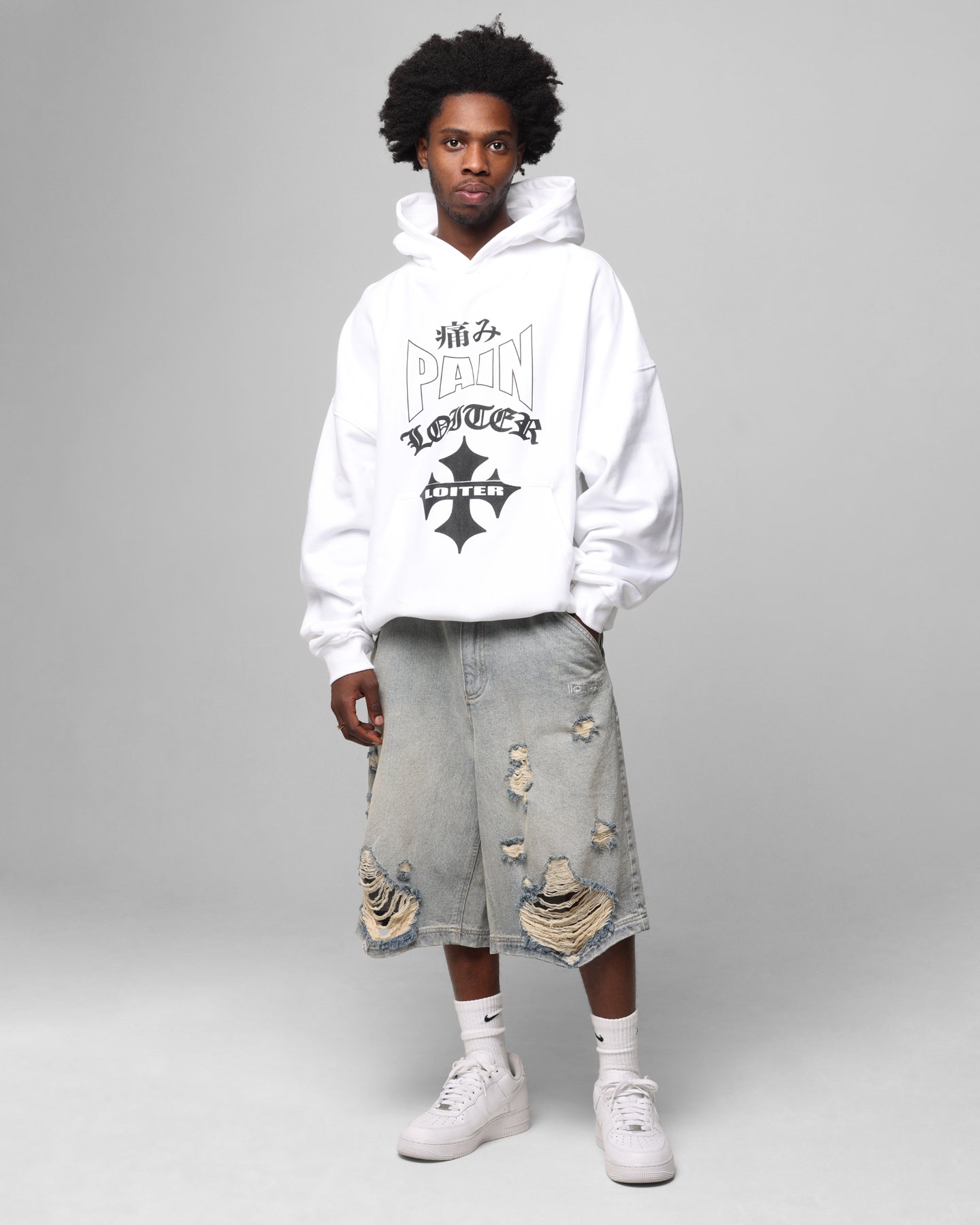 Loiter Ultimate Pain Hoodie White、mySite、zt4zffjzw