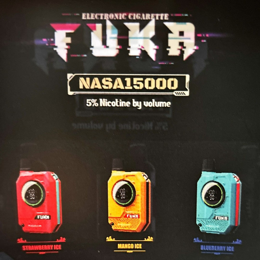 FUKA Nasa 15000 Puffs Single Disposable 12mL、mySite、zt4zffjzw
