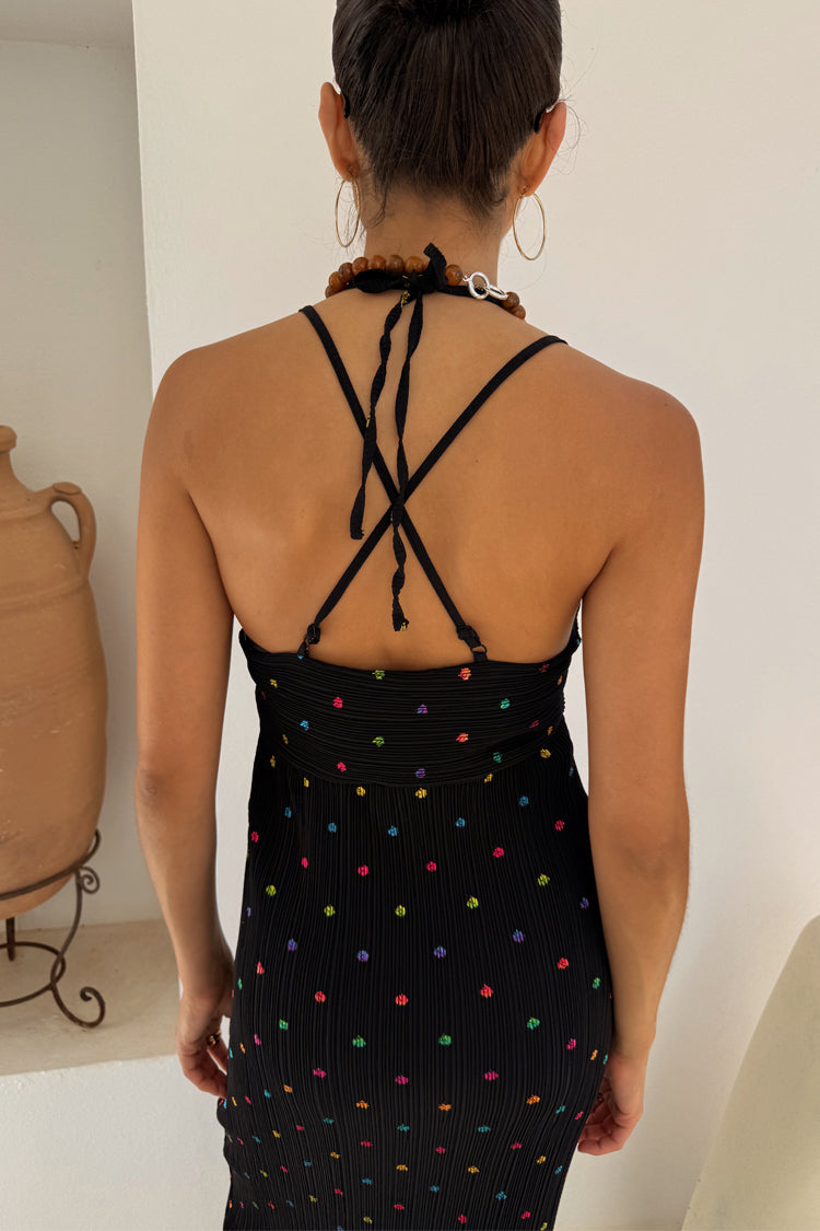 Multi Spot Megan Dress、mySite、solidvoid