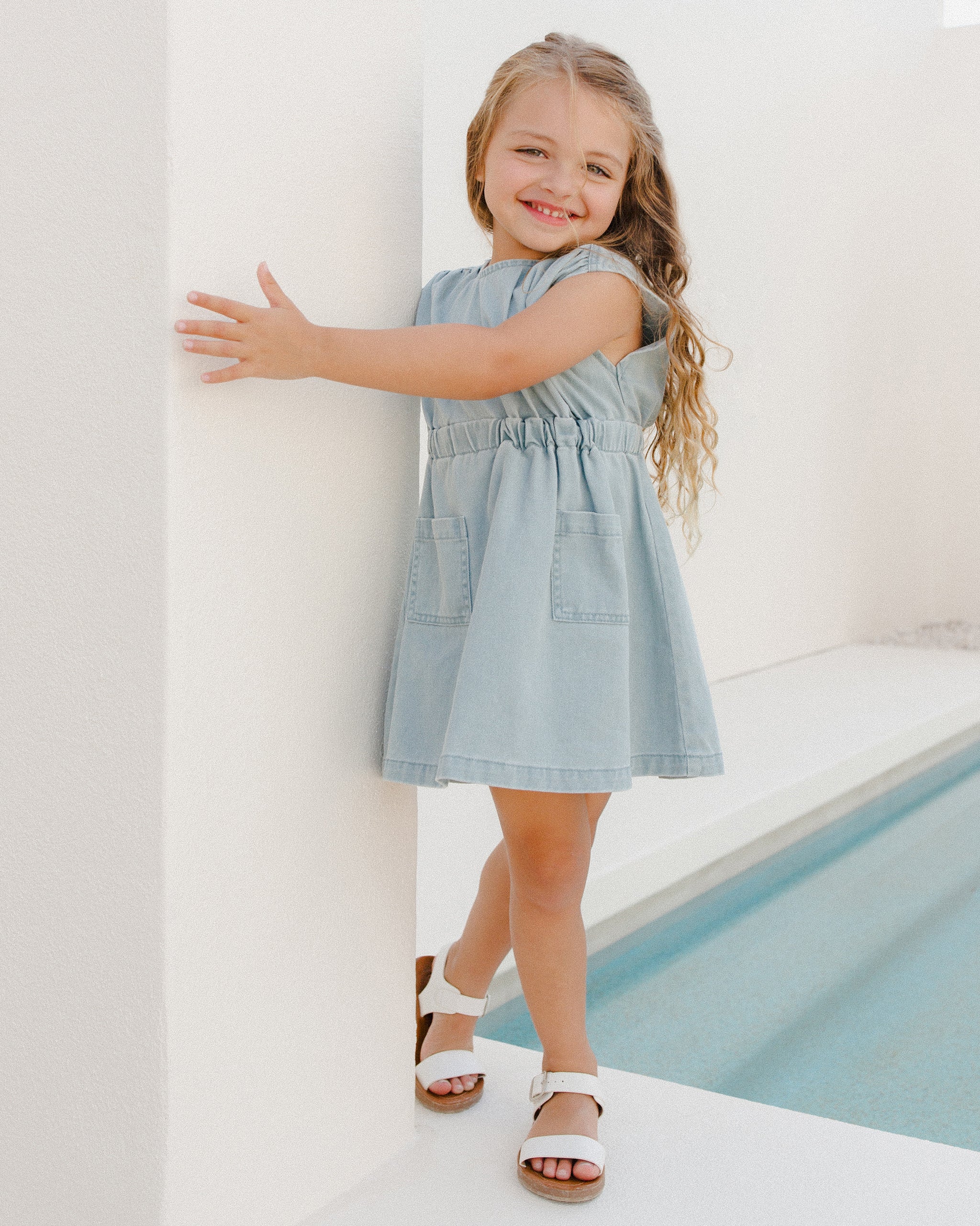  Denim Mini Dress || Ocean、mySite、layawaytickets