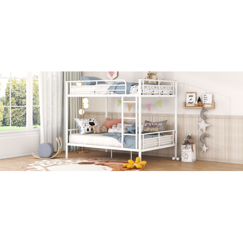 Twin Over Twin Metal Bunk Bed (Black) ( old sku: MF189201BAA )、、casual