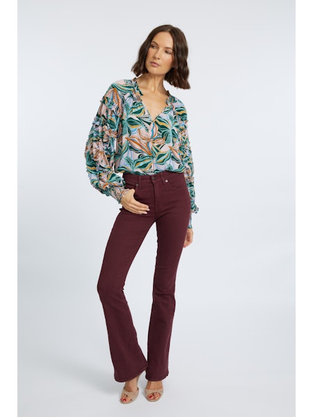 Caballero Terese Sea Leaves Top - Final Sale、mySite、noshort