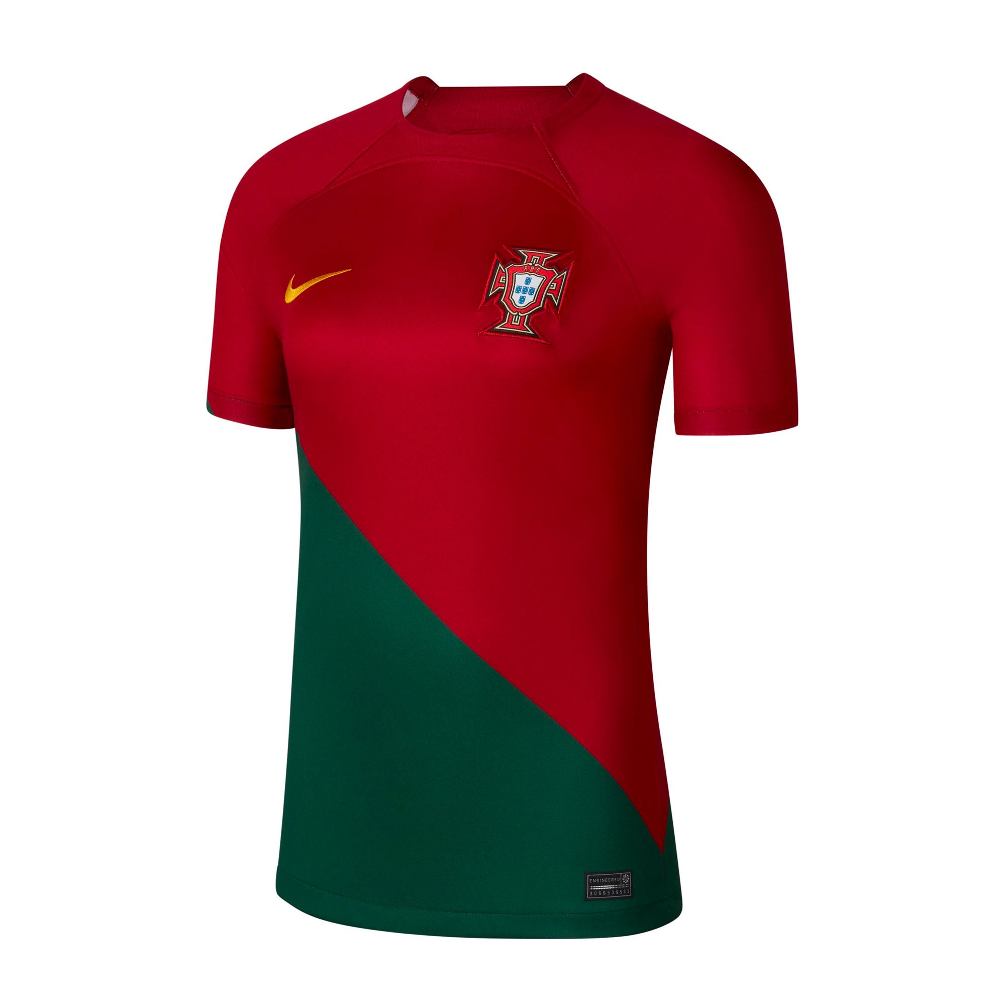 Nike Women's Portugal 2022/23 Home Jersey Pepper Red/Gold Dart、mySite、bottomscart