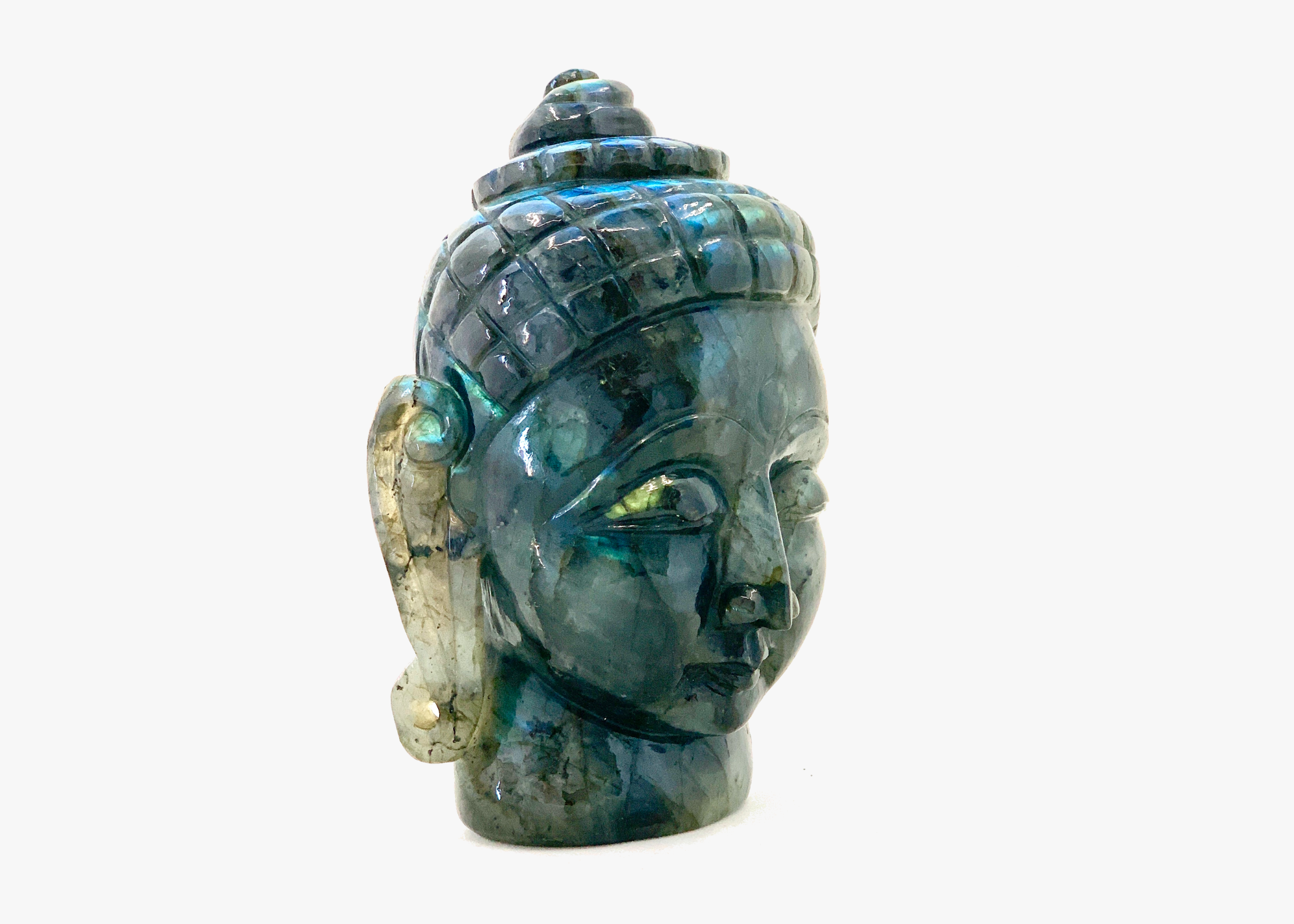 Buddha Statue - Labradorite (11cm)、mySite、topwebapps