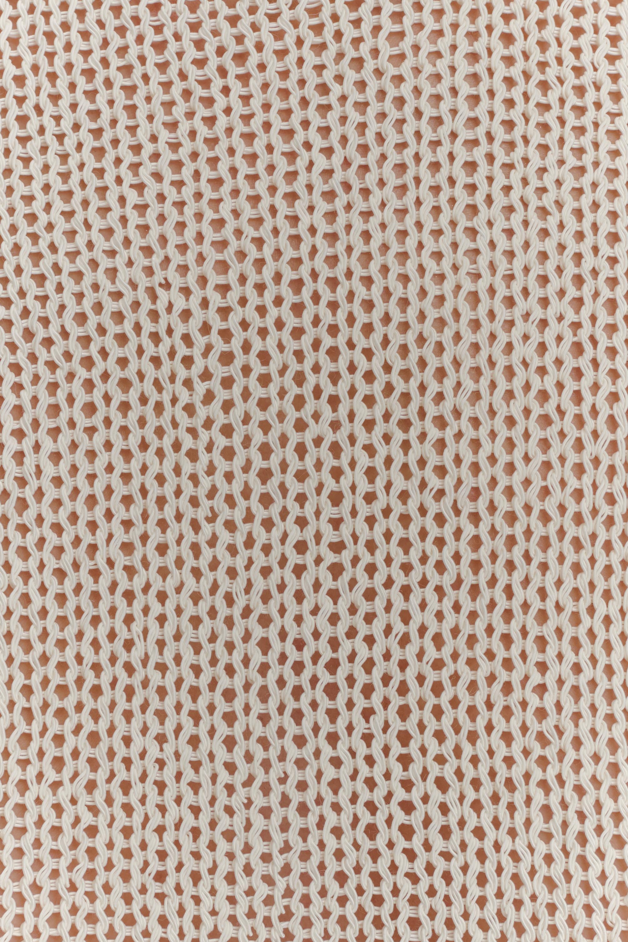 Isabella Long Sleeve Knit Top - White、mySite、solidvoid