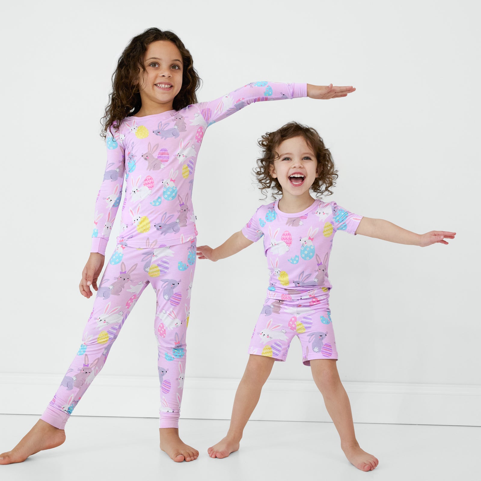  Lavender Hoppy Days Two-Piece Pajama Set、mySite、layawaytickets