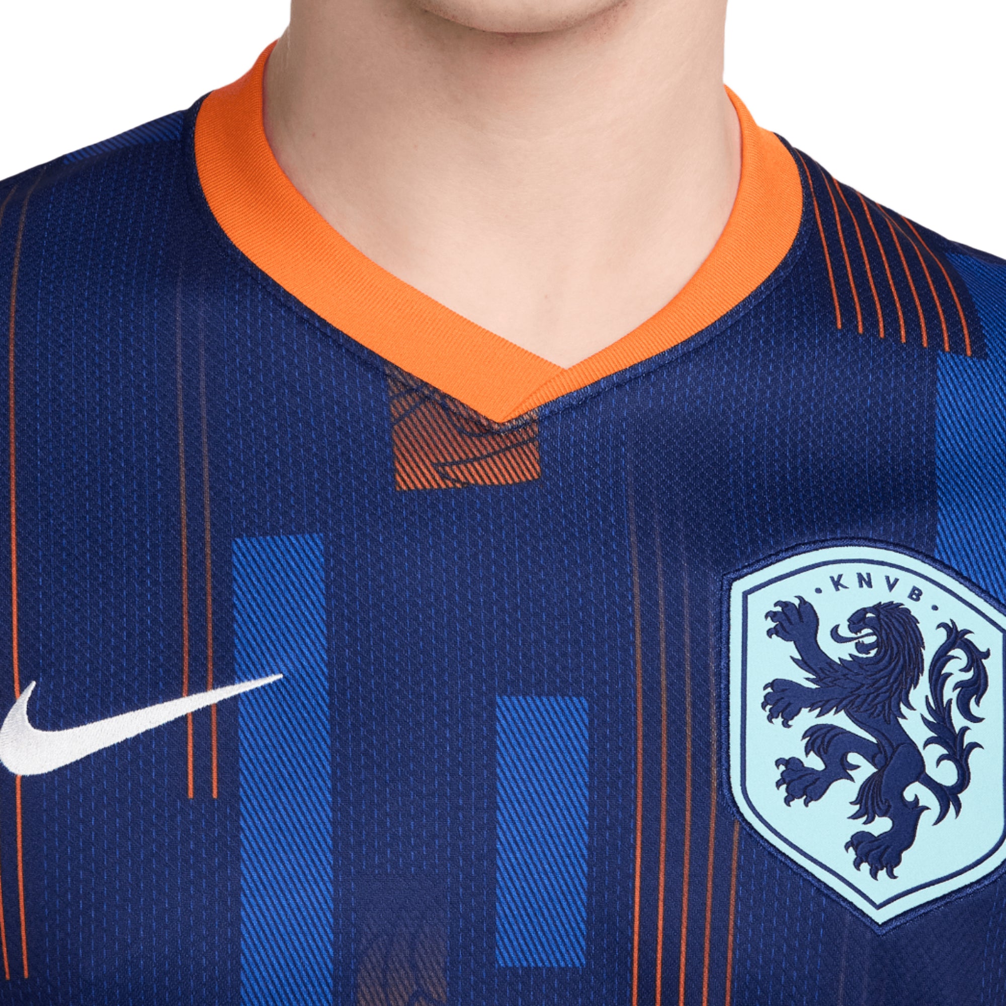 Nike Men's Netherlands 2024/25 Away Jersey Blue Void/Orange、mySite、bottomscart