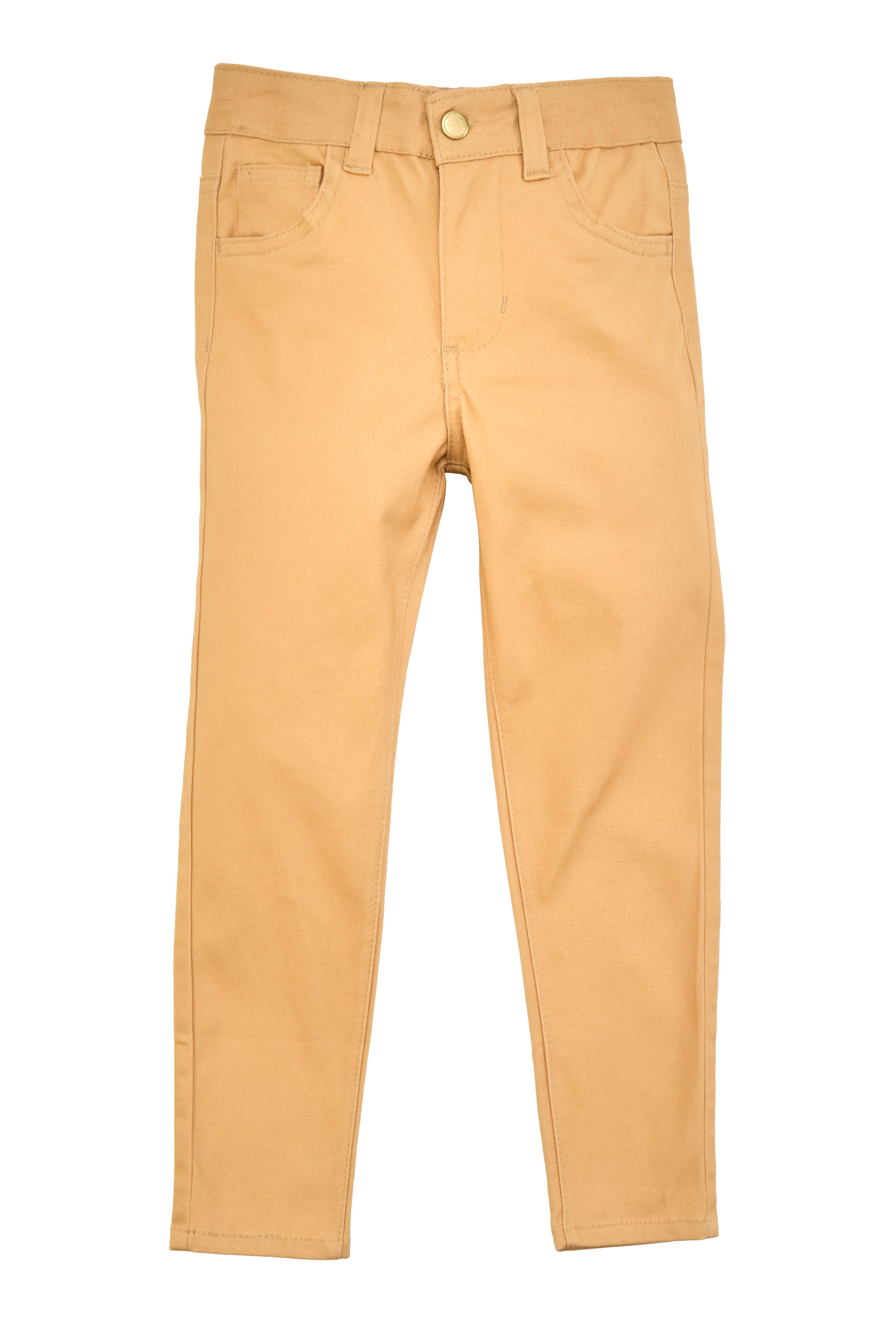 Little Girls Solid Skinny Leg Pants、mySite、camillekostekn