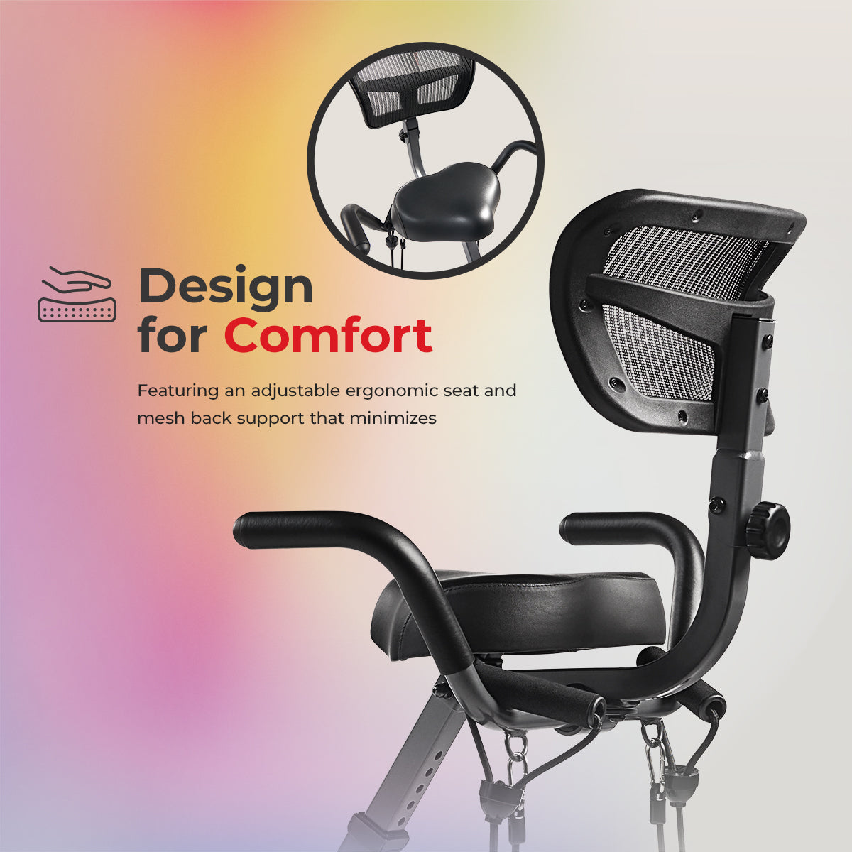  Foldable Magnetic Recumbent Exercise X-Bike、mySite、ghnorth