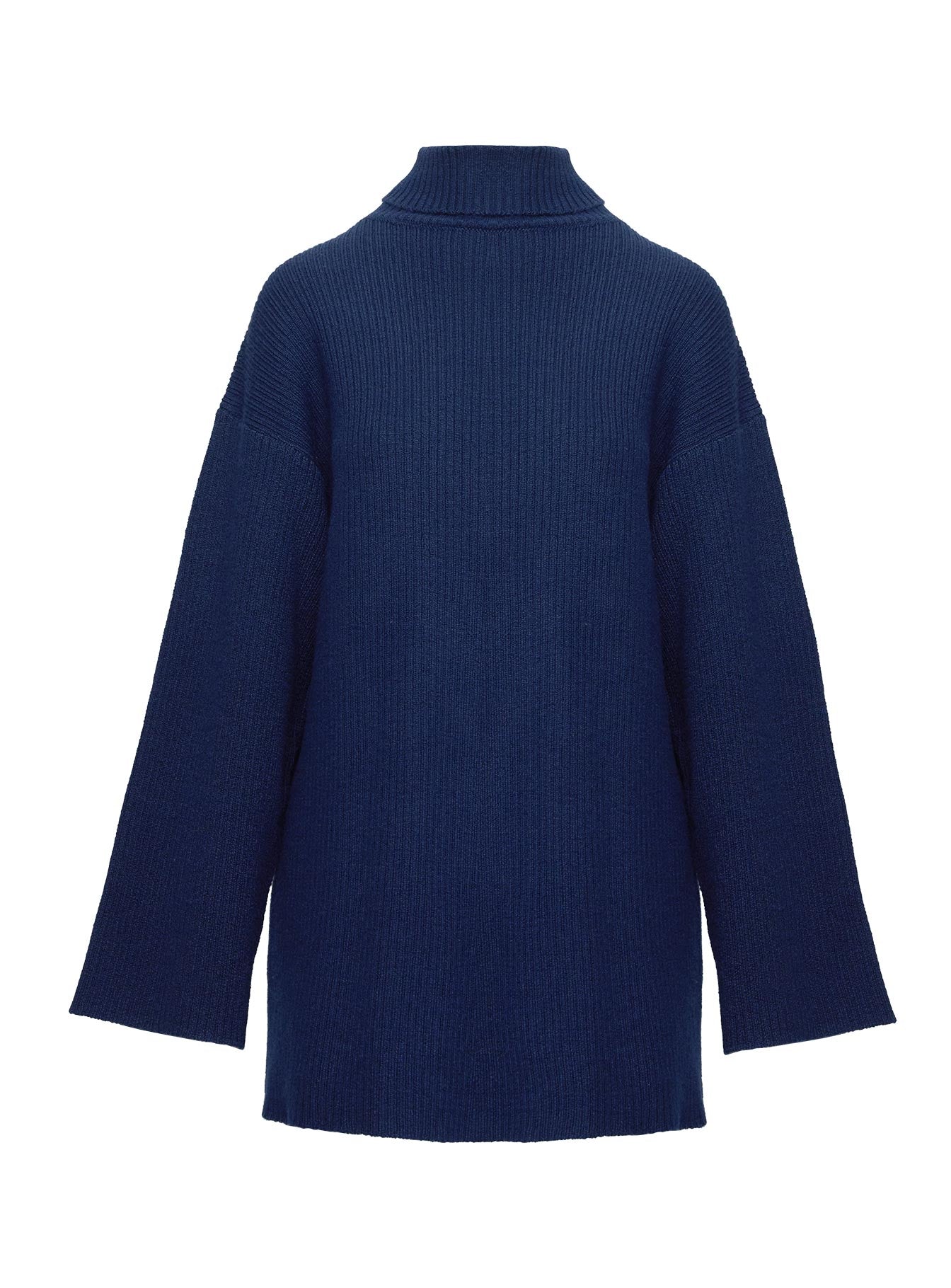Sonelle Knit Mini Dress Navy、mySite、solidvoid