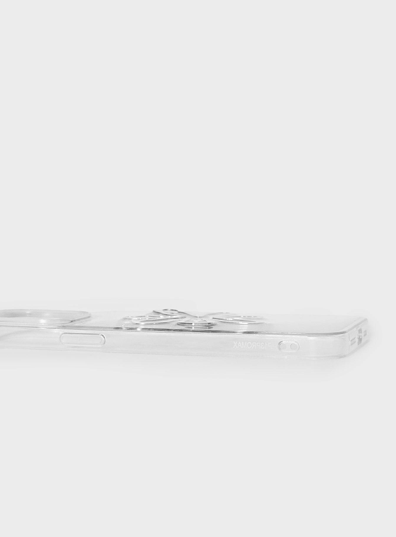 Blink Twice iPhone Case Clear / Silver、mySite、solidvoid