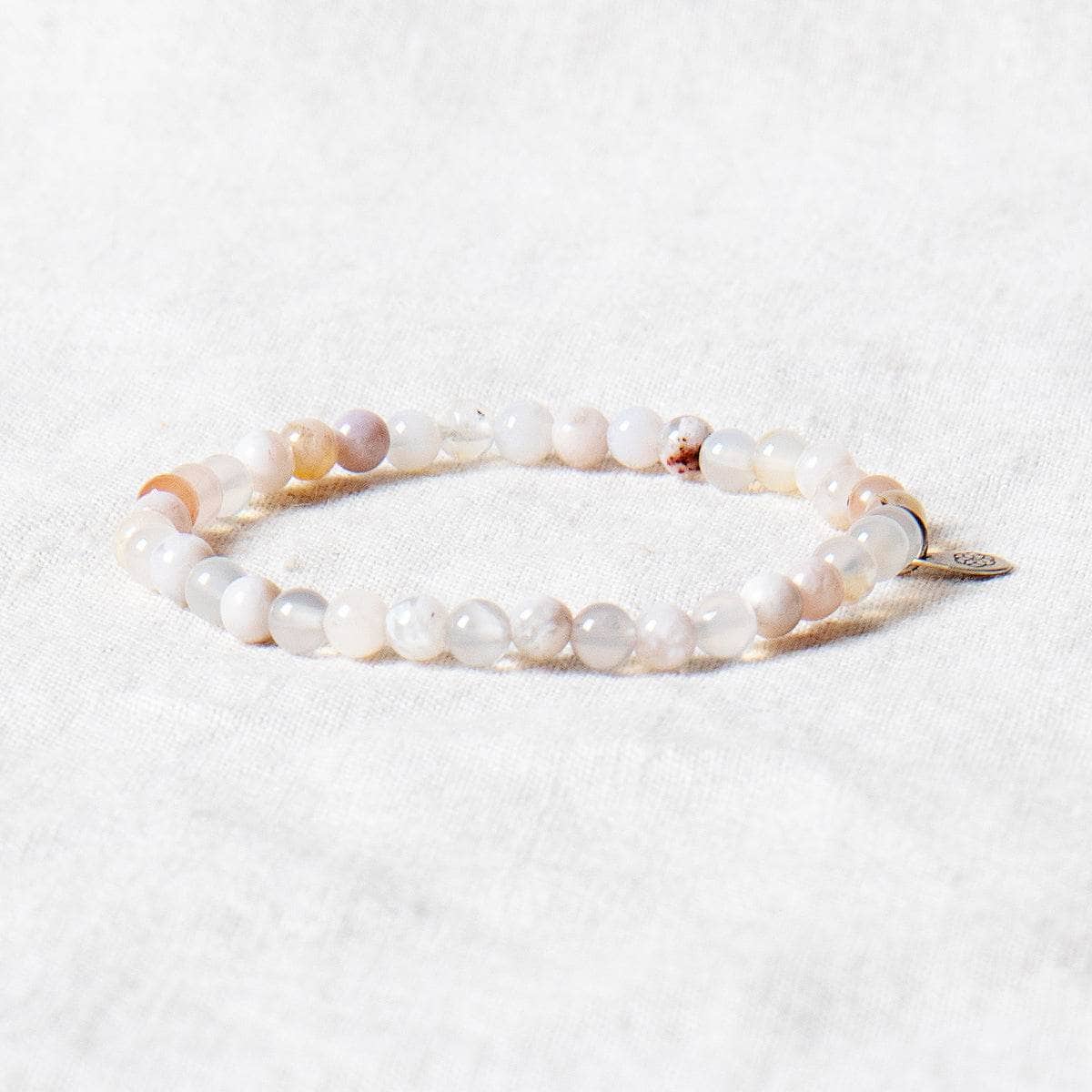 Sakura Cherry Blossom Agate Energy Bracelet、mySite、hinf8tx79