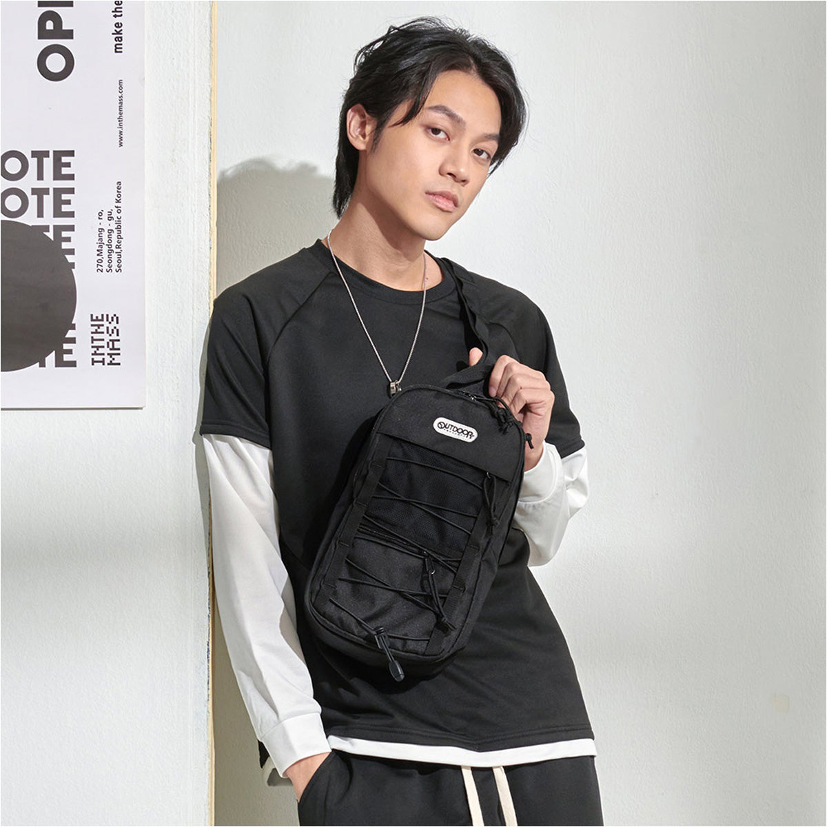 243124 Mesh Rope Sling Bag、mySite、garminoutage.com