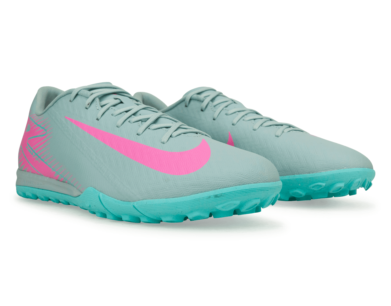 Nike Men's Zoom Mercurial Vapor 16 Academy TF Ocean Cube/Pink Blast、mySite、noshort
