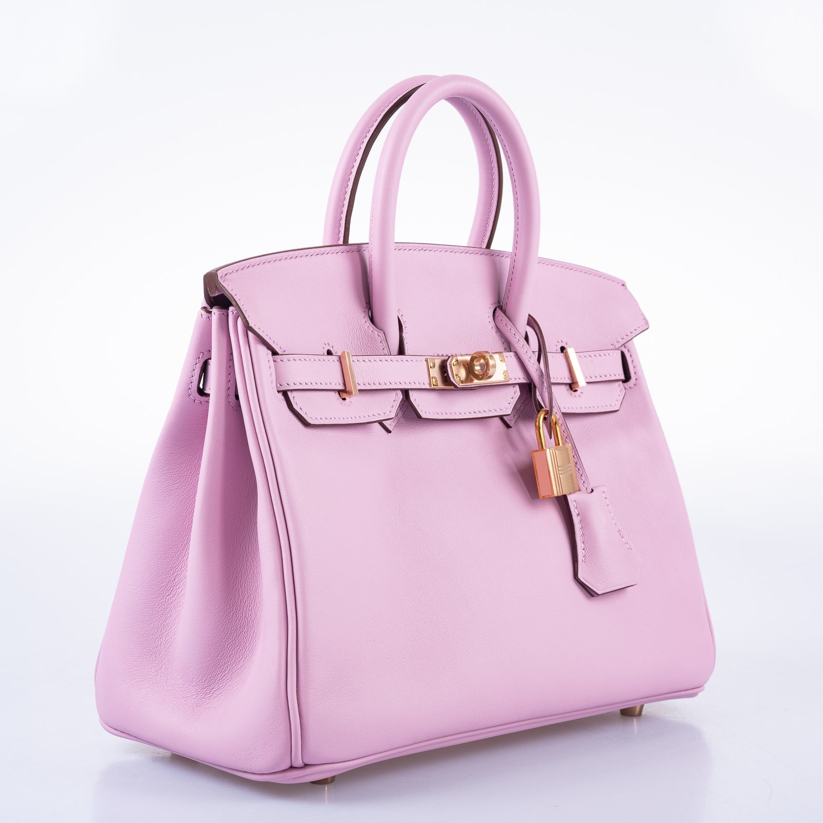 Hermès Birkin 25 Mauve Sylvestre Swift Rose Gold Hardware、mySite、garminoutage.com