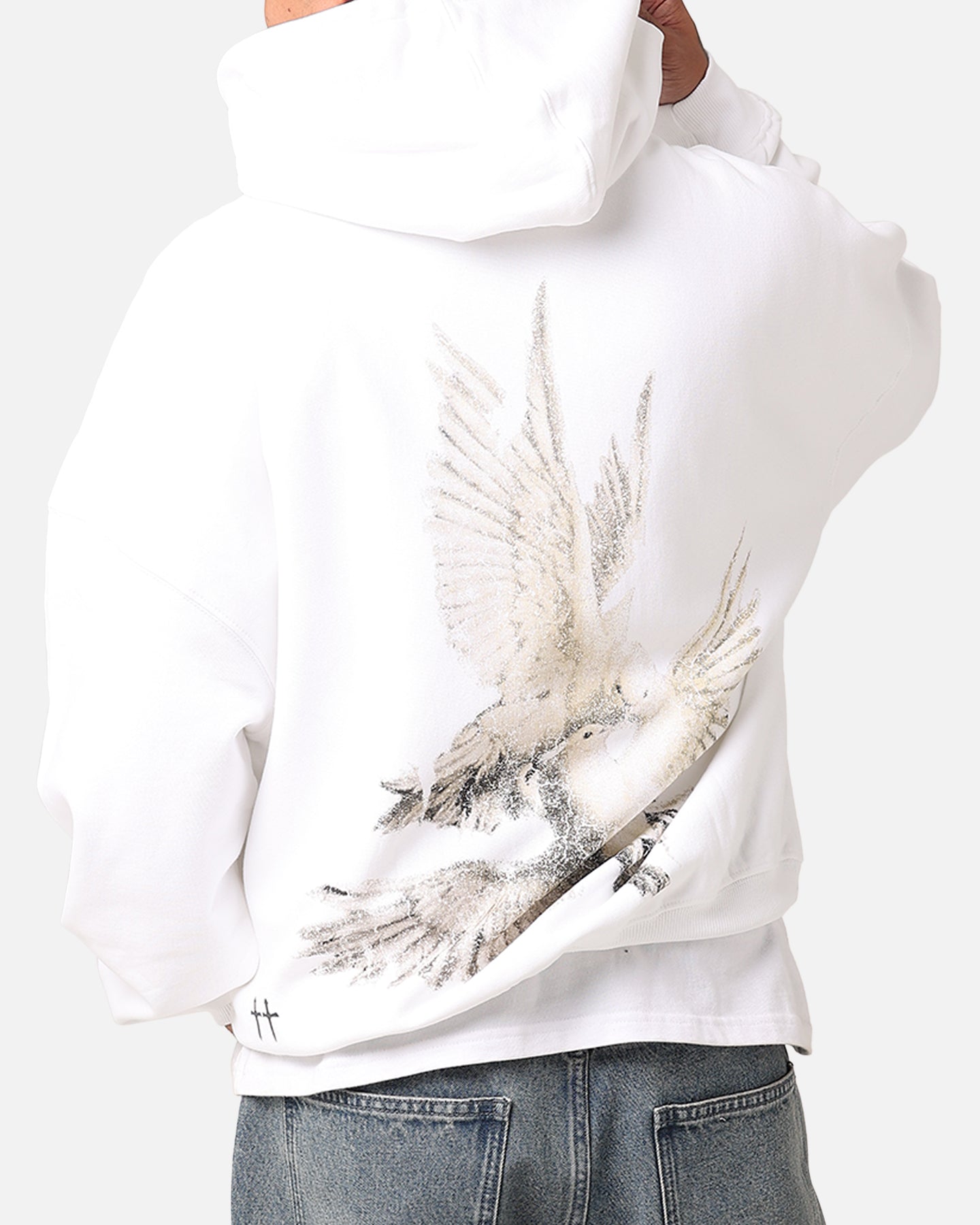 Saint Morta Doves Premium Hoodie White、mySite、zt4zffjzw
