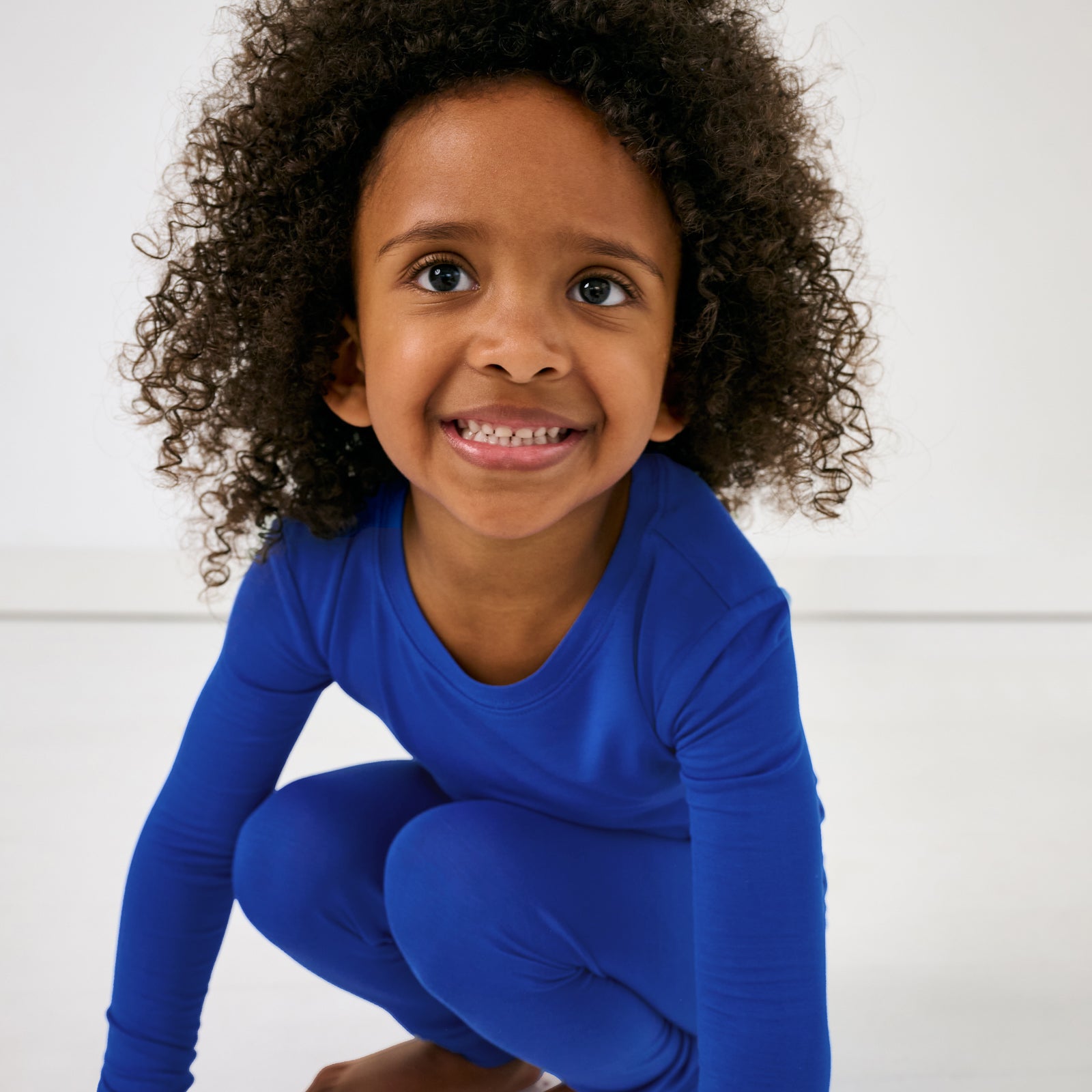 Electric Blue Two-Piece Pajama Set、mySite、g9winljtr