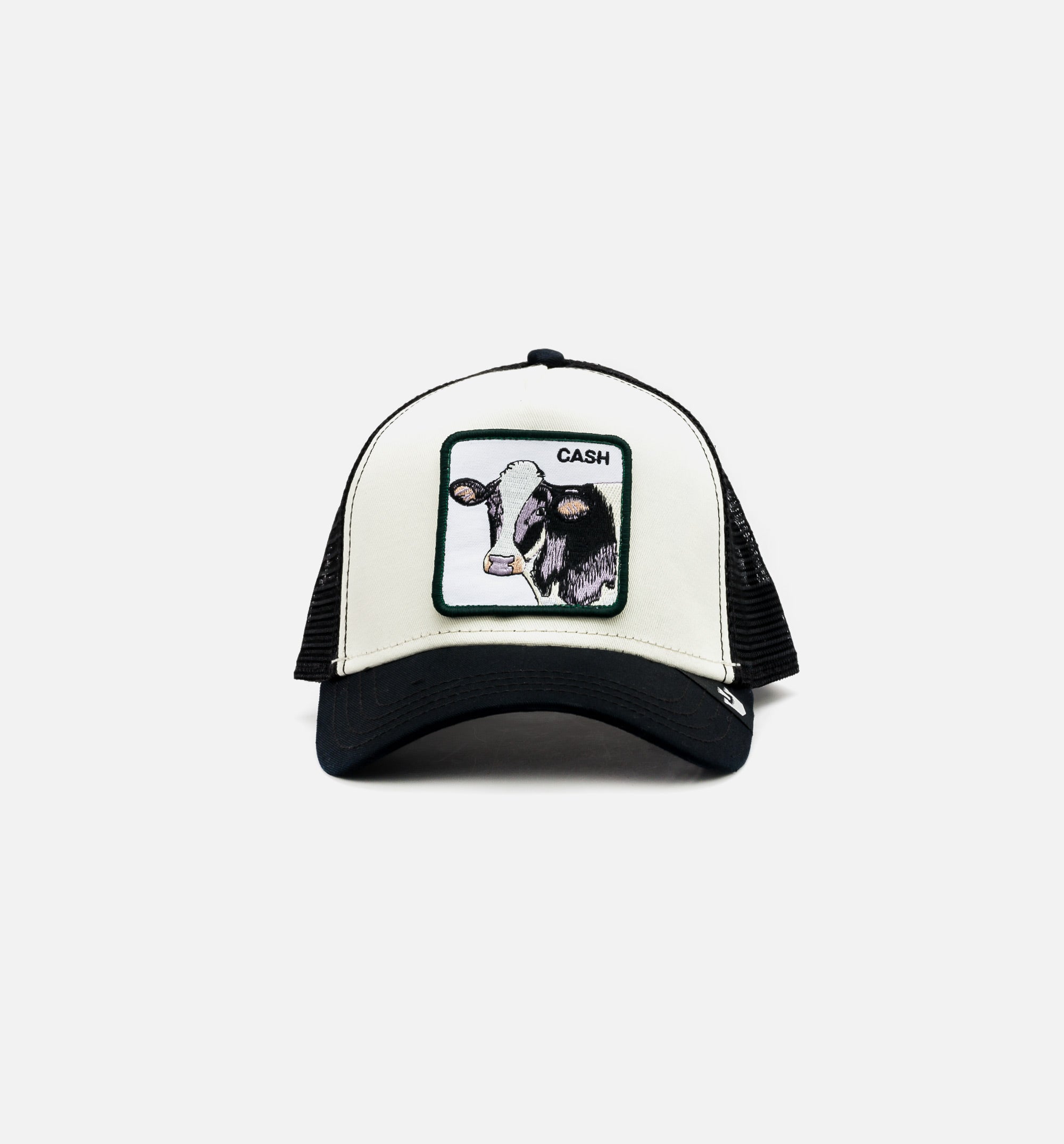 The Cash Cow Trucker Mens Hat - Black/White、mySite、dreamappss