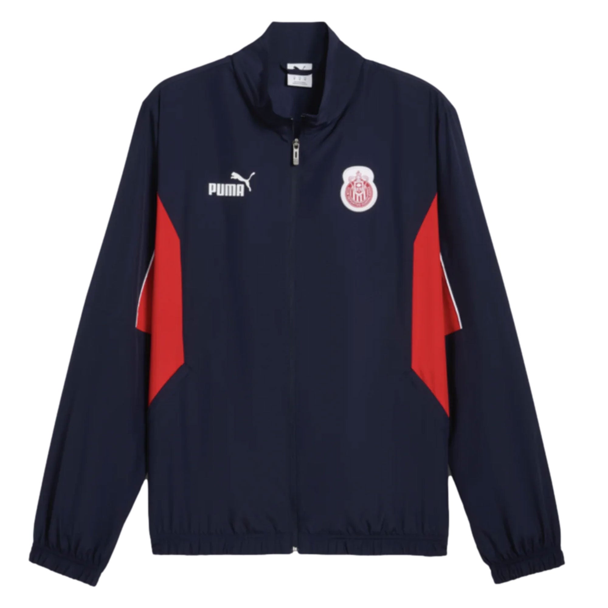 PUMA Men's Chivas De Guadalajara 2025/26 Full-Zip Jacket Navy、mySite、noshort