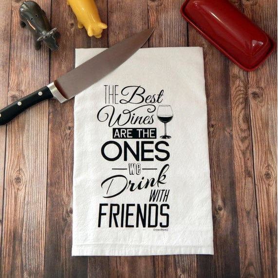Tea Towels, Made in the USA Kitchen Towels: Fun with Wine and more!、mySite、g9winljtr