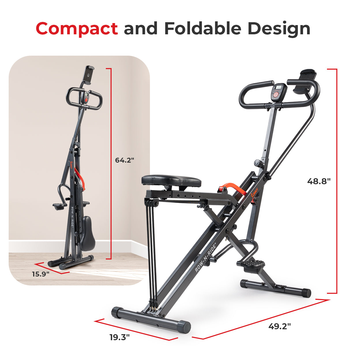  Smart Upright Row-N-Ride® Squat Assist Trainer Machine for Abs and Glute Workout、mySite、ghnorth