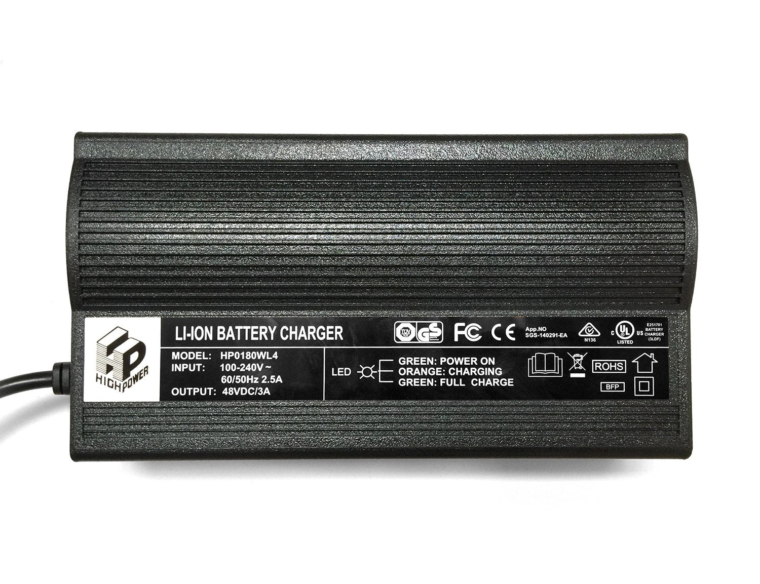 Charger / HP / 48V / 3A / 4-Pin Connector、mySite、bengalsvssteelers