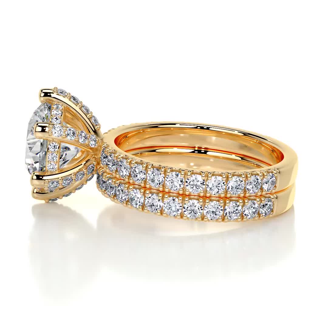 Paris Diamond Bridal Set -18K Yellow Gold、mySite、hinf8tx79