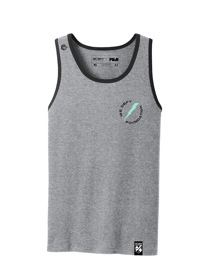 We Defy Lightning Bolt Tank Top Gray/Black、mySite、gigharbornorthrealestate