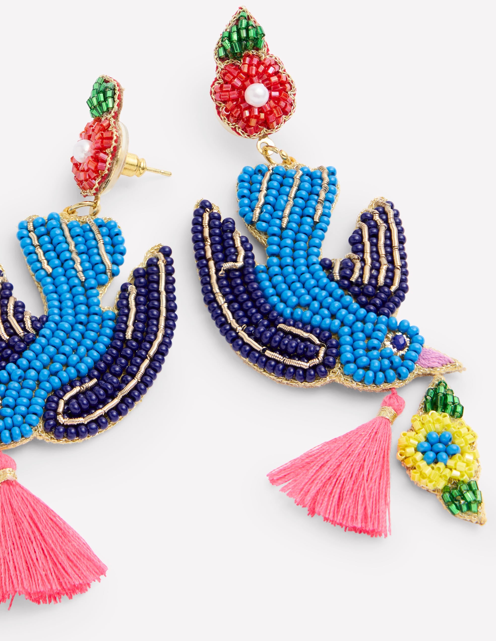  Beady Motif Earrings-Bird、mySite、ashleygrahame