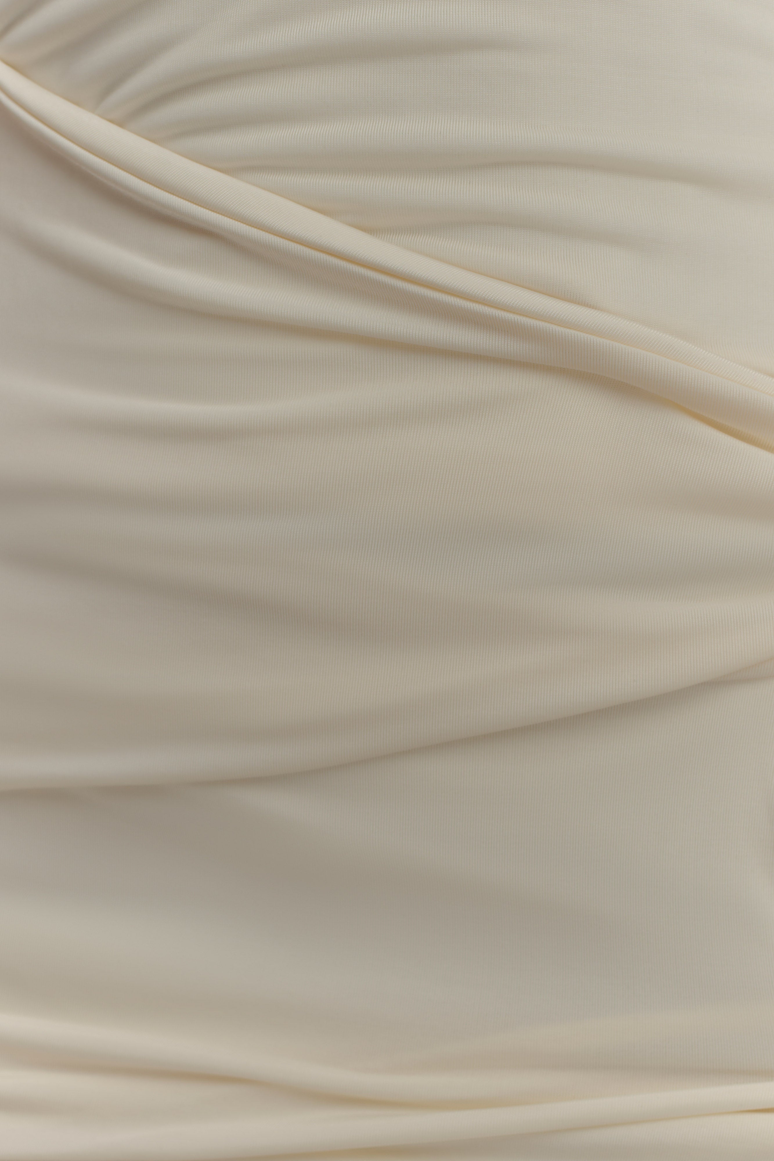 Kaiden Slinky Beaded Maxi Dress - Ivory、mySite、solidvoid