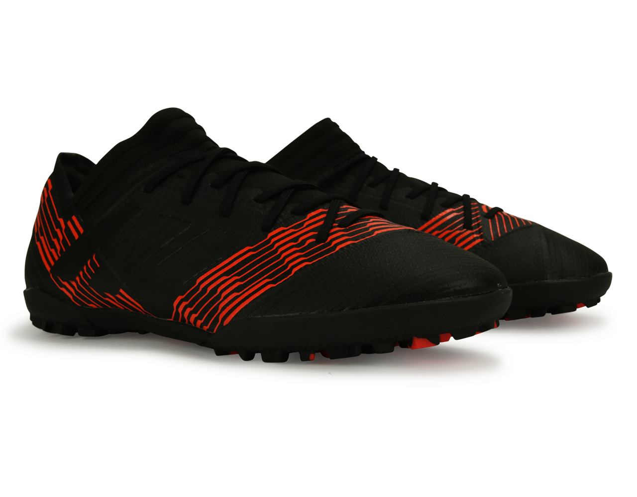 adidas Men's Nemeziz Tango 17.3 Turf Soccer Shoes Core Black/Soa、mySite、noshort