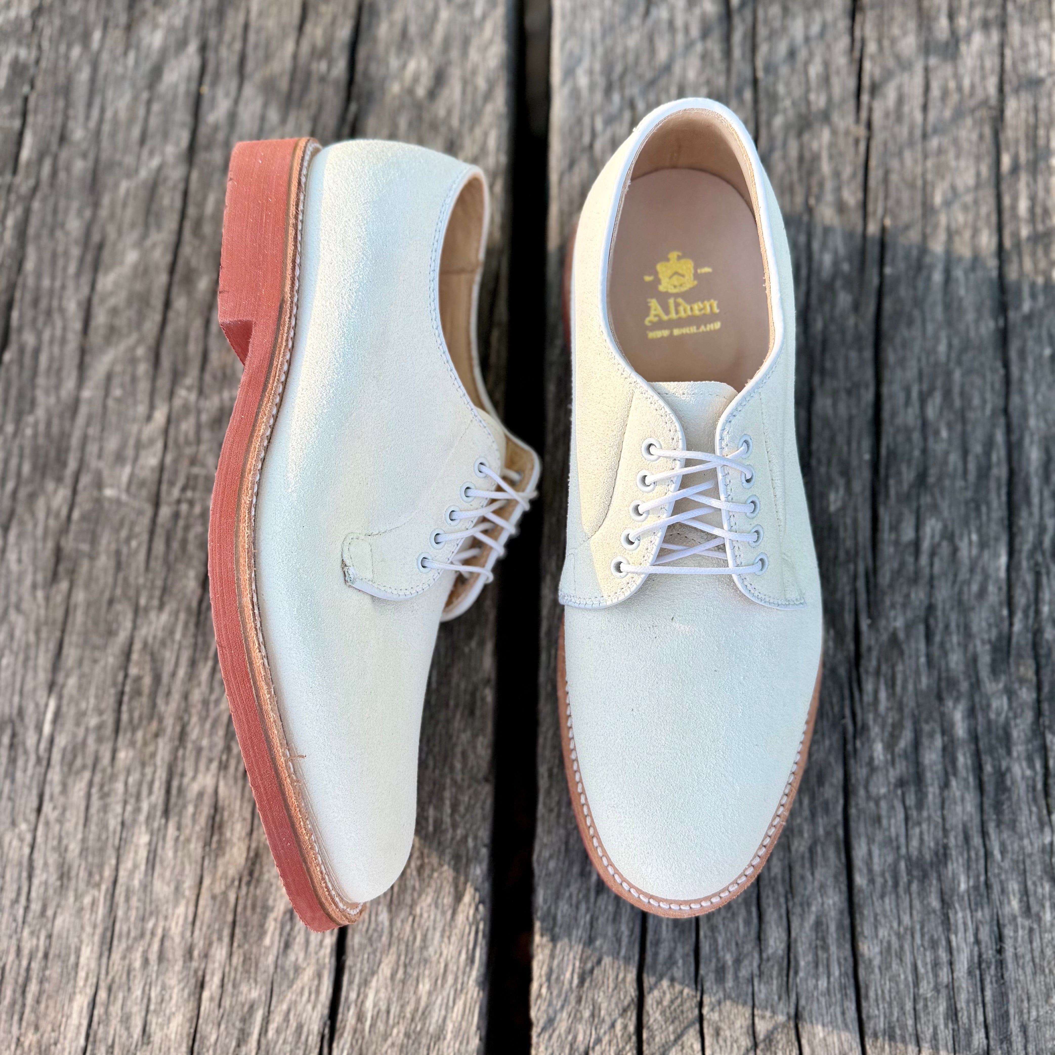  9448 - White Buck in Ivory Suede、mySite、preschool7hills