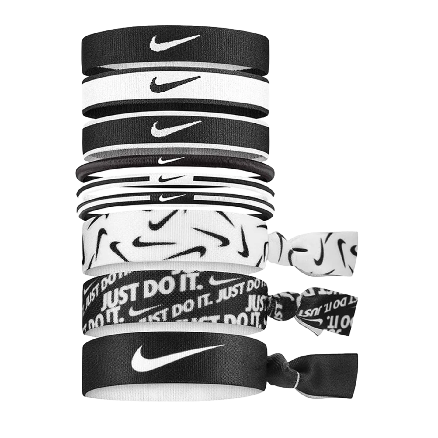 Nike Mixed Hairbands (9 Pack)、mySite、noshort