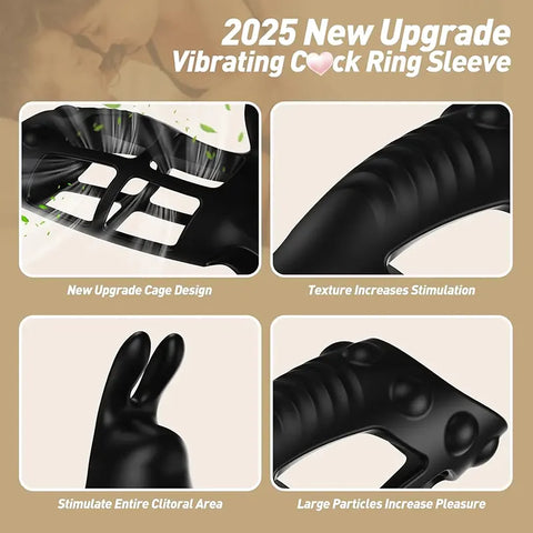 Remote-Control Vibrating Cock Sleeve Ring