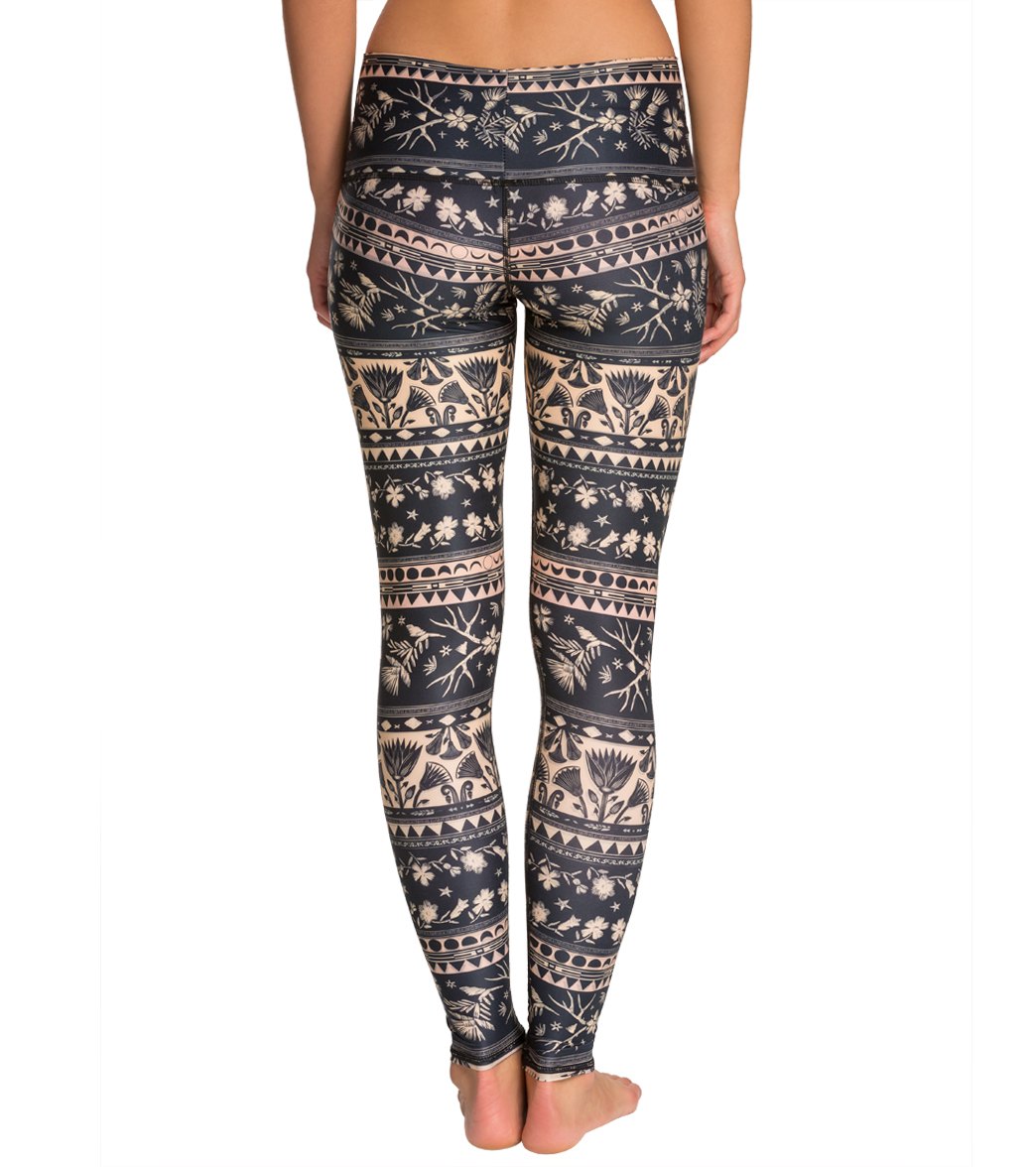 Teeki Moon Flower Yoga Leggings、mySite、noshort