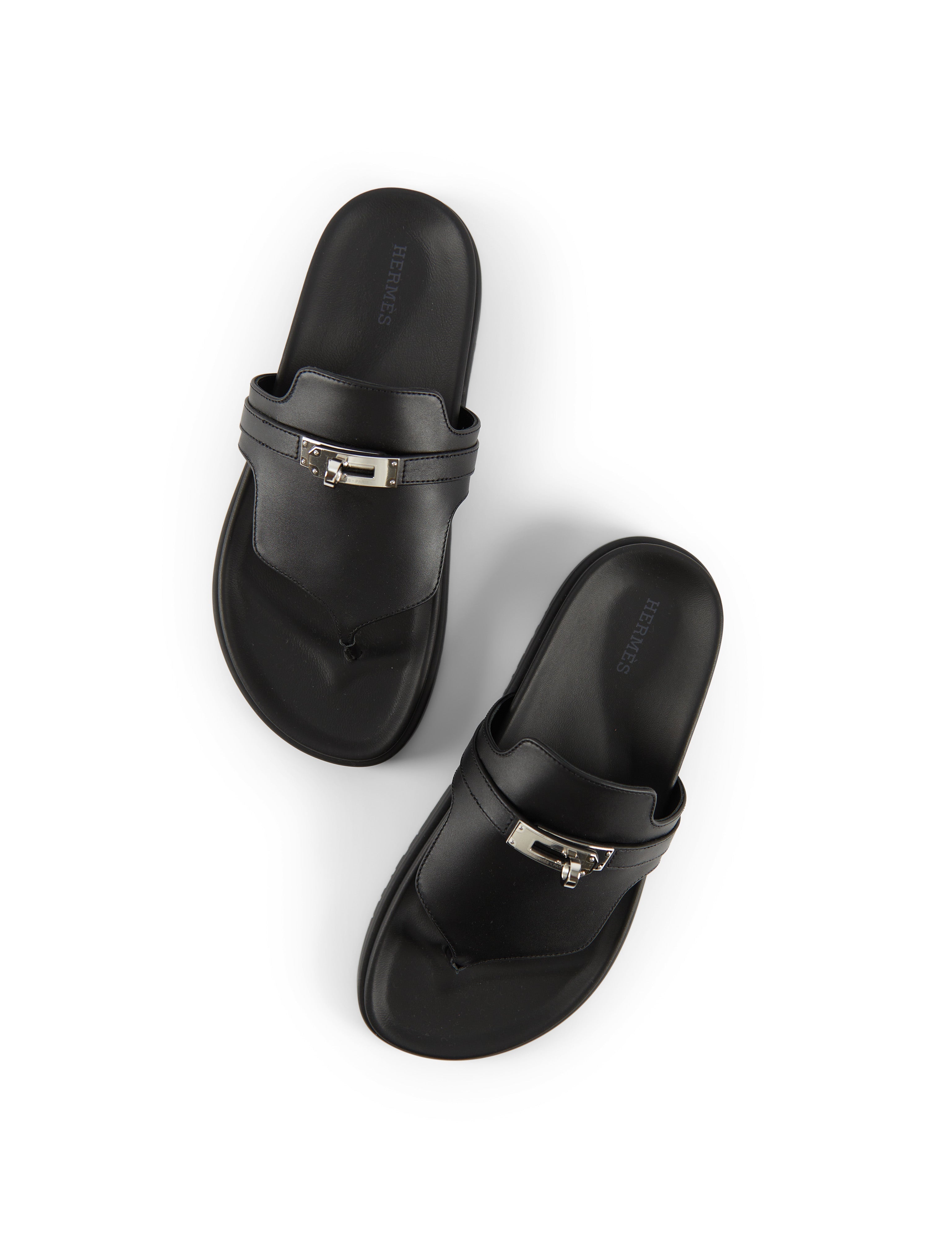 Hermès Empire Sandals (Black)、mySite、garminoutage.com