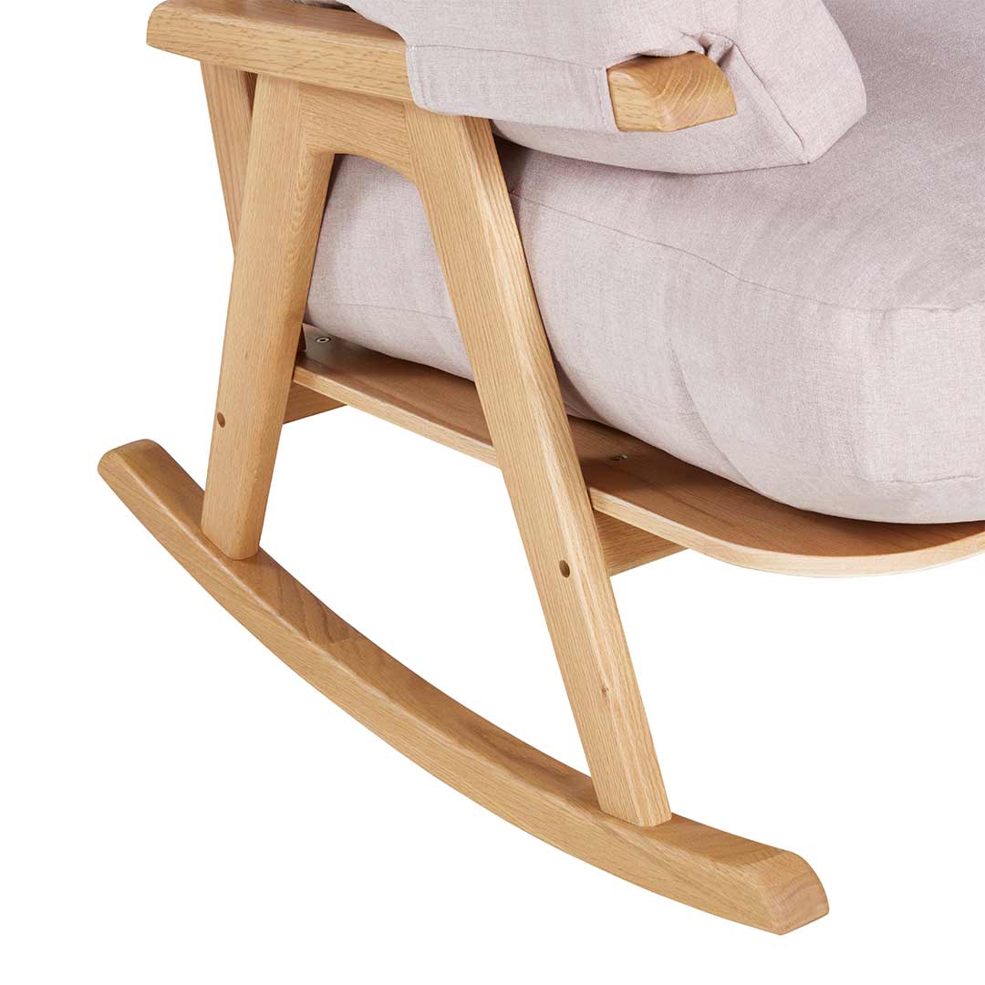  Gaia Hera Rocking Chair - Natural Oak + Blush、mySite、merchandisen
