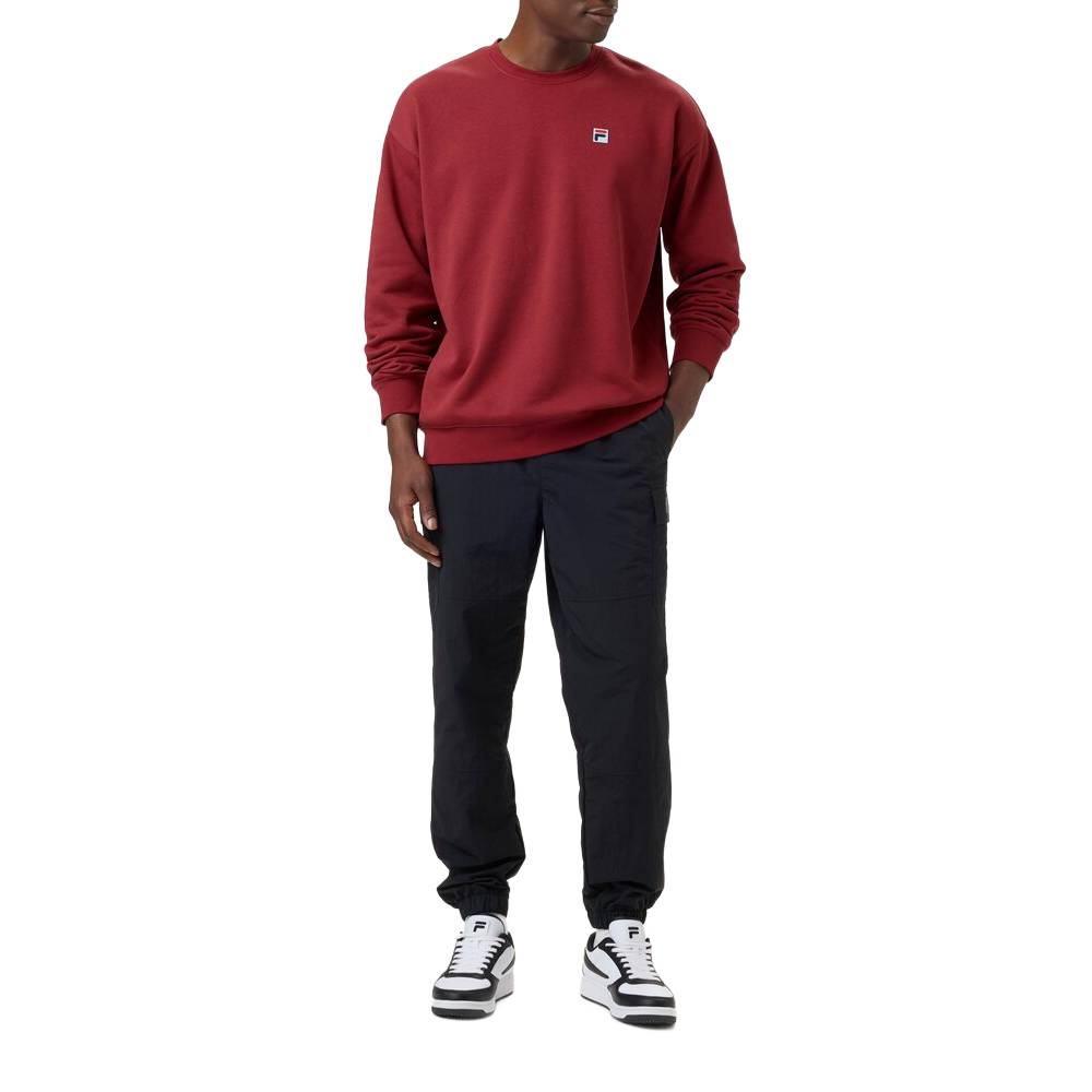 Fila Unisex Classic Relaxed Sweatshirt (Tibetan Red)