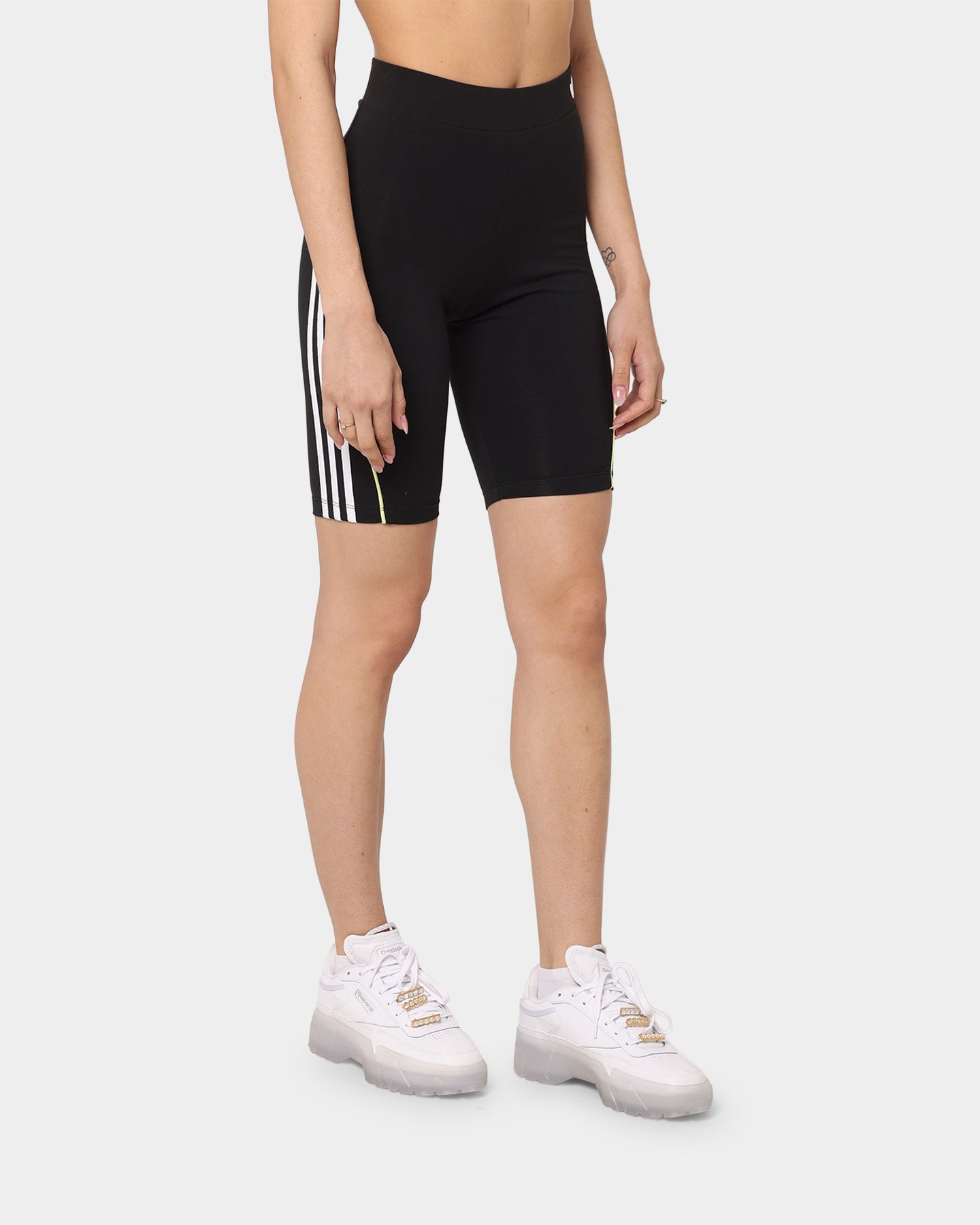 Adidas Women's Contrast Bike Shorts Black、mySite、zt4zffjzw