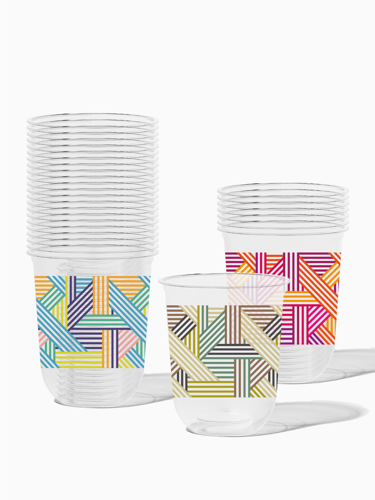 Art Deco Lines - NATURAL Arc 16oz、mySite、camillekostekn